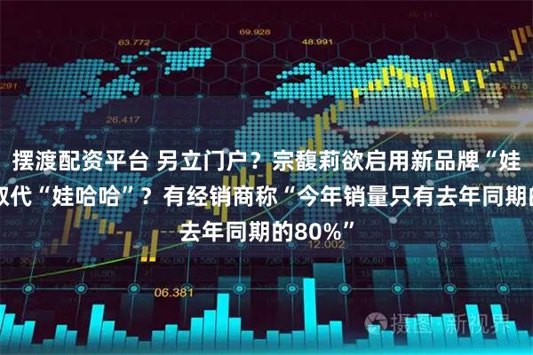 摆渡配资平台 另立门户？宗馥莉欲启用新品牌“娃小宗”取代“娃哈哈”？有经销商称“今年销量只有去年同期的80%”